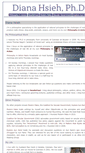Mobile Screenshot of dianahsieh.com