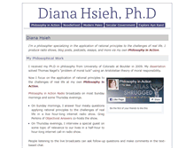 Tablet Screenshot of dianahsieh.com